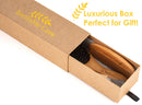 Boar Bristle Hair Brush Set for Women & Men - Wooden Comb & Detangling Hair Brushes for Women Long, Thick, Thin, Fine, Curly & Tangled - Natural Detangler Hairbrush & Comb Stocking Stuffers Gift set Ineffable Care