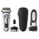 Braun Electric Razor for Men, Series 9 9330s Electric Shaver, Pop-Up Precision Trimmer, Rechargeable, Wet & Dry Foil Shaver with Travel Case, Silver Braun Store