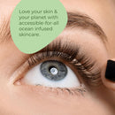 Sea El Castor Lash & Brow Serum Organic Castor Oil Rosemary Oil & Black Seed Oil Hair Conditioner - Eyelashes & Eyebrow Thickening & Growth Essentials for Women & Men - 1 fl oz Bottle (Pack of 2)