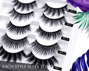 Updated 3D 6D Magnetic Eyelashes with Eyeliner Kit- 2 Tubes of Magnetic Eyeliner & 10 Pairs Magnetic Eyelashes Kit-With Natural Look & Reusable False lashes -No Glue Need Arishine