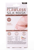 Finishing Touch Flawless Silk Face Mask Washable Soft and Gentle on Skin, Blush, 1 Count Finishing Touch