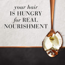 Hair Food Sulfate Free Nourishing Shampoo and Conditioner, Infused with Coconut Milk & Chai Spice, Natural Ingredients, Dye Free, 17.9 Oz, Bundle Hair Food