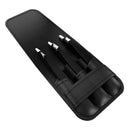 Tweezers Set 6-Piece - Tweezer Guru Stainless Steel Slant Tip and Pointed Eyebrow Tweezer Set - Great Precision for Facial Hair, Ingrown Hair, Splinter and Blackhead Remover (Black) (6-Pack) TWEEZER GURU