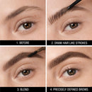 Maybelline New York Brow Ultra Slim Defining Eyebrow Makeup Mechanical Pencil with .55 MM Tip & Blending Spoolie For Precisely Defined Eyebrows, 250 BLONDE Maybelline New York