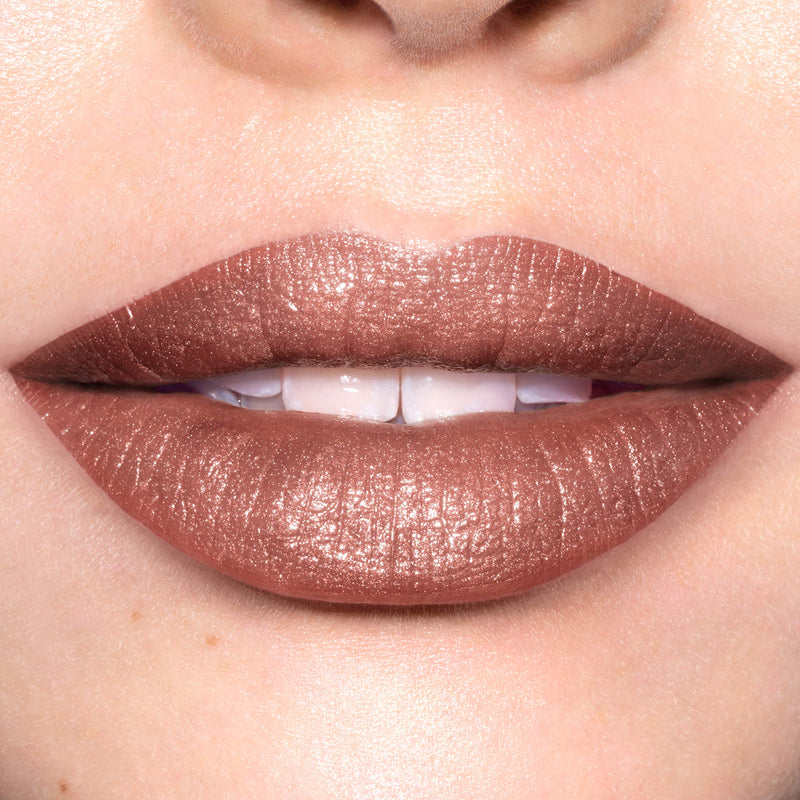 Revlon Super Lustrous Lipstick, High Impact Lipcolor with Moisturizing Creamy Formula, Infused with Vitamin E and Avocado Oil in Nude / Brown Pearl, Pink Pearl (030) REVLON