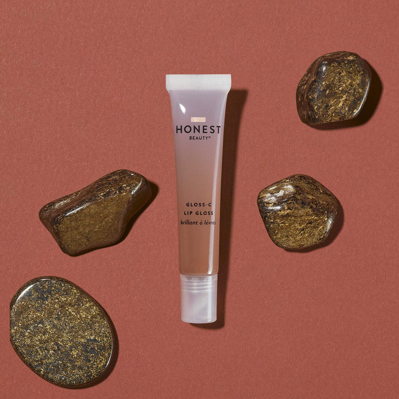 Honest Beauty Gloss-C Lip Gloss, Bronzite with Coconut Oil + Jojoba Seed Oil| EWG Certified + Dermatologist Tested & Vegan + Cruelty free | 0.33 fl. Oz Honest Beauty