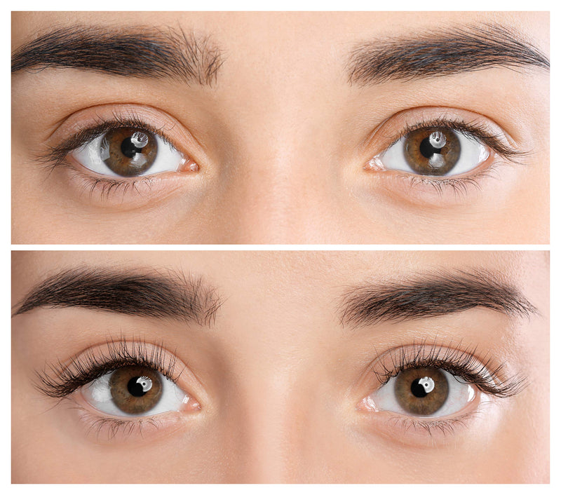 Minimalistic Beauty No More Fake Lash And Brow Serum - Made in USA - Natural & Vegan Eyelash Growth Serum and Brow Enhancer to Grow Longer, Fuller, Thicker Lashes, Luscious Lashes and Eyebrows, 3.5ml Minimalistic Beauty
