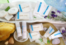 Hotel Size Soap, Round Facial 23 gr. 50 Bars per case, 2-inch Diameter White bar. Perfect for Airbnb, Travel, Guest, Vacation Fresh Choice