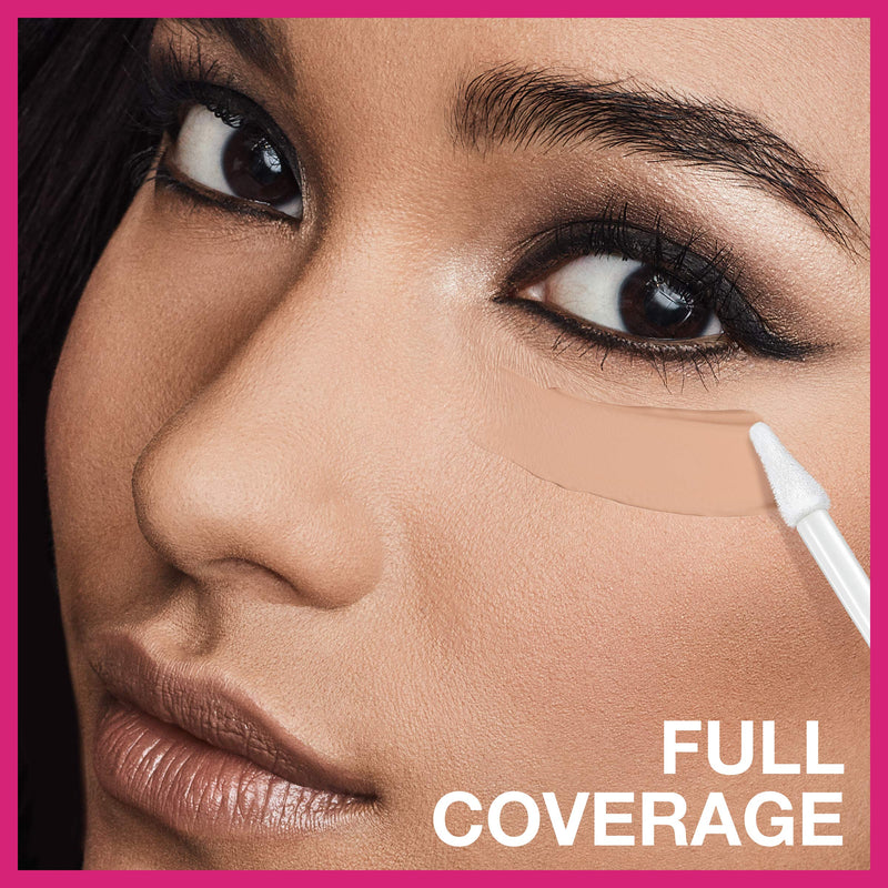 Maybelline Super Stay Super Stay Full Coverage, Brightening, Long Lasting, Under-eye Concealer Liquid Makeup For Up To 24H Wear, With Paddle Applicator, Deep Bronze, 0.23 fl. oz., 65 Deep Bronze Maybelline New York