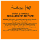 Sheamoisture Body Wash For Dull, Uneven Skin Papaya and Vitamin C Paraben Free Body Wash 14 oz SheaMoisture Store