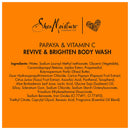 Shea Moisture Papaya and Vitamin C, Revive & Brighten Body Wash for Dull, Uneven Skin , 13oz SheaMoisture