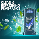 Degree Men Advanced Protection Antiperspirant Deodorant Cool Rush 4 count 72-Hour Sweat and Odor Protection Antiperspirant For Men With MotionSense Technology 2.7 oz Infinity Warehouse