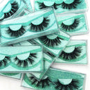 20 Styles Mink Eyelashes Pack High Volume 100% Siberian Mink Fur Lashes Cruelty-Free Face False Eyelashes Normal Look Fluffy Spike Fake Eyelashes Wholesale Lass Eyelashes