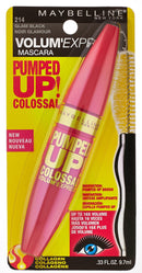 Maybelline New York Volum' Express Pumped Up Colossal Mascara, Washable Glam Black, 0.33 Fl Oz Maybelline New York