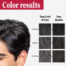 Just For Men Easy Comb-In Color (Formerly Autostop) Mens Hair Dye, Easy No Mix Application - Real Black, A-55, 3 Pack Just for Men