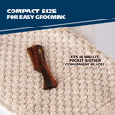 Wahl Beard & Mustache Comb for Men's Grooming - Handcrafted & Hand Cut with Cellulose Acetate - Smooth, Rounded Tapered Teeth - Model 3323 WAHL