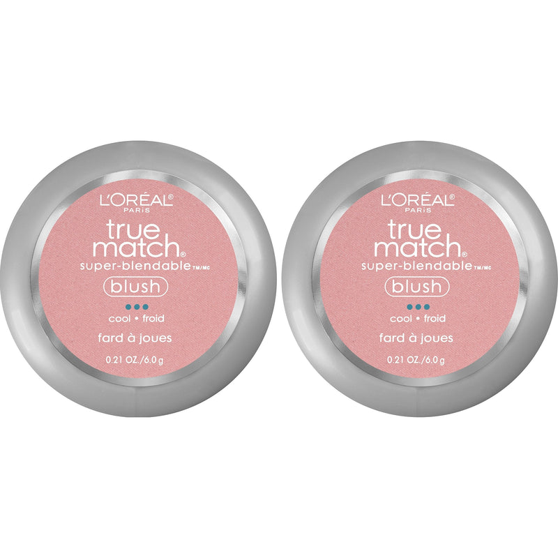 L'Oreal Paris Cosmetics True Match Super-Blendable Blush, Tender Rose, 2 Count L'Oréal Paris