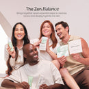 korean Skin Care Kit Zen Balance, 6 Step Routine for Sensitive and Oily Skin with 4 Hydrogel Masks, Complete kit skincare AM/PM Routine with Targeted Spot Treatment Infinity Warehouse