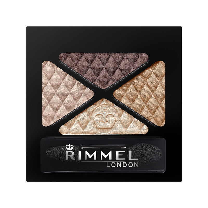 Rimmel Glam'Eyes Quad Eye Shadow Smokey Brun Rimmel Store