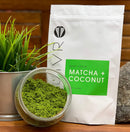 Quivr Matcha and Coconut Body Scrub, 100% natural, 10 oz Quivr Store