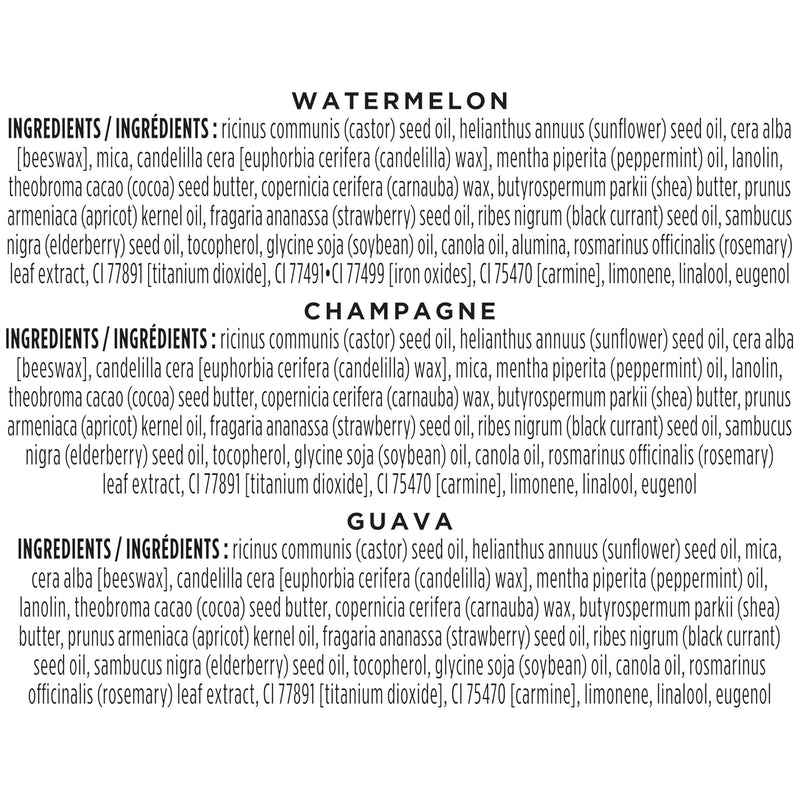 Burt's Bees Lip Shimmer Pink Collection, Tinted Lip Balm Stick, Moisturizing for All Day Hydration with Natural Glowy Pigmented Finish & Buildable Color, 3 Shades; Value Pack, 3 Tubes x 0.09 Oz Infinity Warehouse