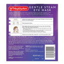 MegRhythm Megrhythm Gentle Steam Eye Mask, Lavender, 5 Count, Soothing Steam Eye Mask, Rejuvenates Eyes, Reduces Tension, Dermatologist and Ophthalmologist Tested, Lavender, 5 Count MegRhythm Store