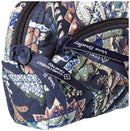 Vera Bradley Women's Cotton Mini Cosmetic Organizer Makeup Bag, Java Navy Camo - Recycled Cotton, One Size US Vera Bradley