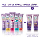 L'Oreal Paris EverPure Brass Toning Purple Sulfate Free Shampoo and Conditioner, 6.8 fl Oz (Set of 2) L'Oreal Paris