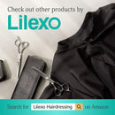lilexo Barber Cape - Hair Cutting Cape with Snap Closure, 66" x 57” Large Haircut Cape; Salon Cape for Shampoos, Styling; Water Resistant Hairdresser Cape for Professional Hairstylist & Home Use Lilexo