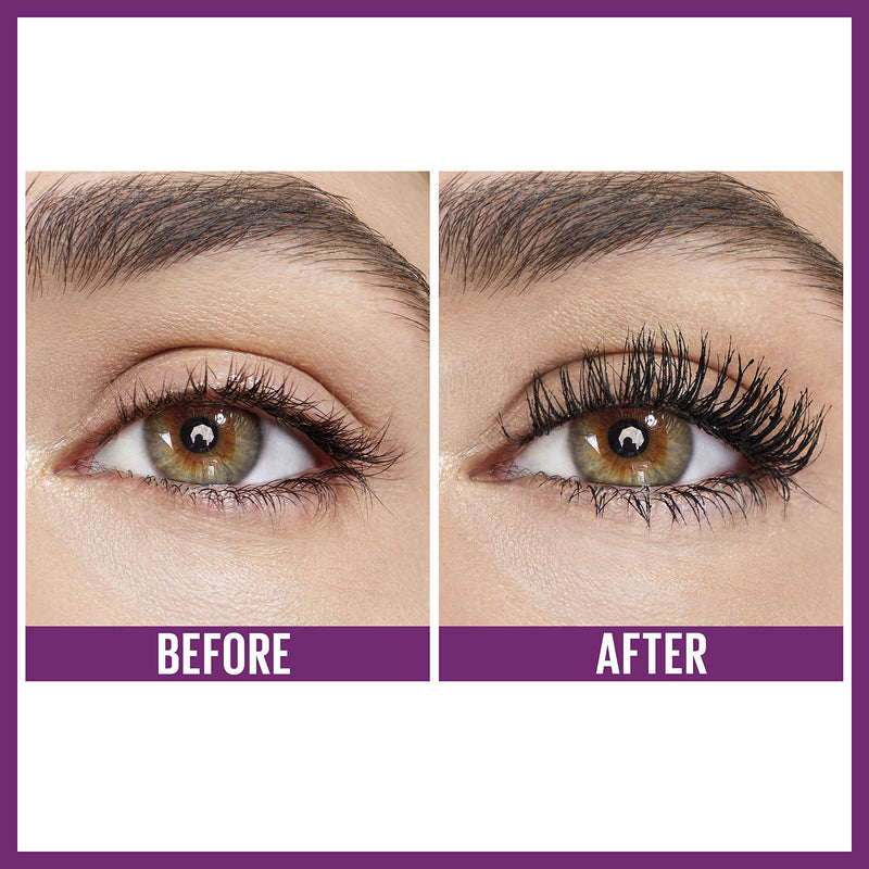 Maybelline the Falsies Lash Lift Washable Mascara Volumizing, Lengthening, Lifting, Curling, Multiplying, Eye Makeup, Blackest Black, 0.32 Fl; Oz Maybelline New York
