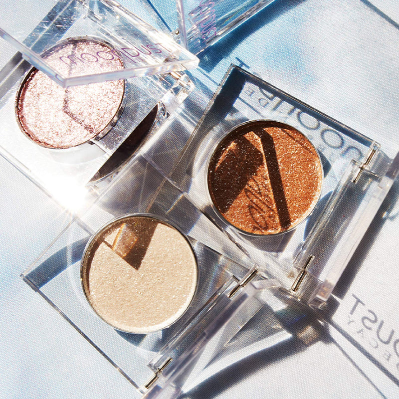 Urban Decay 24/7 Moondust Eyeshadow Compact, Lithium - Metallic Brown with Iridescent Silver Sparkle - Maximum Glitter & Velvety Shimmer URBAN DECAY