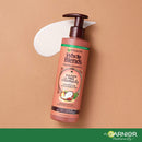 Garnier Haircare Whole Blends Sulfate Free Remedy Coconut Oil and Cocoa Butter Taming Shampoo and Conditioner,Tames and Smooths Very Frizzy Hair,12 fl oz ea, with Mask Sample(Package May Vary)1 Kit Garnier