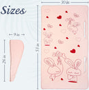 Towel Wraps for Women - Spa Bath Waffle Body Wrap with Adjustable Touch - BBMaxPro Microfiber Dress Towel (Large Pink) BBMaxPro