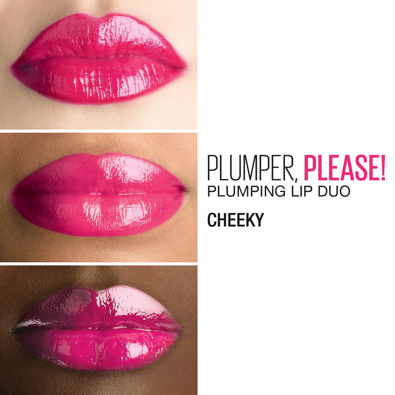 Maybelline New York Lip Studio Plumper, Please! Lipstick Makeup, 1 Count, Cheeky Maybelline New York