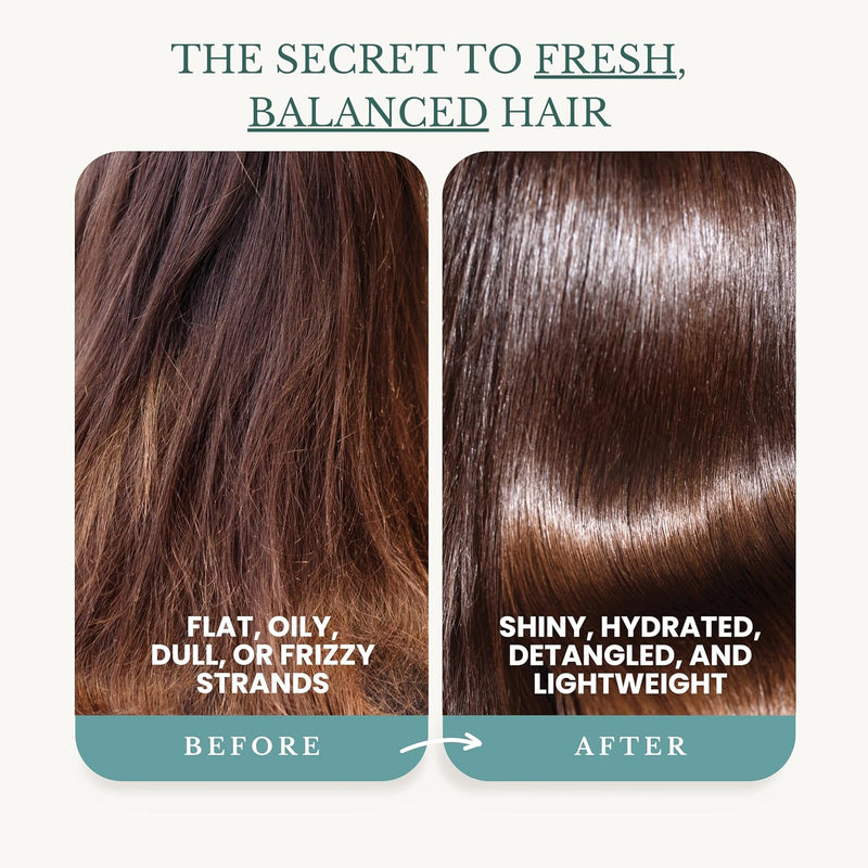 Peppermint Shampoo and Conditioner with Castor Oil & Biotin, Soothes Dry, Itchy Scalp, Strengthens Hair, Reduces Thinning & Hair Loss, Promotes Growth, Adds Volume, Sulfate-Free, 16 fl oz Each Infinity Warehouse