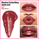 Revlon ColorStay Satin Ink Liquid Lipstick, Longwear Rich Lip Colors, Formulated with Black Currant Seed Oil, 005 Silky Sienna, 0.17 fl. oz. REVLON