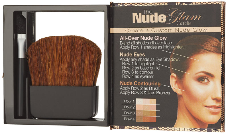 Physicians Formula Shimmer Strips All-In-1 Custom Nude Palette For Face & Eyes, Natural Nude Physicians Formula