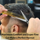 Hair Scissors 6 Inch with Extremely Sharp Blades, Professional Hair Cutting Scissors, Durable, Smooth Motion & Fine Cut, Barber Scissors with Sheath, Cleaning Leather, Key & Rings Fagaci Store
