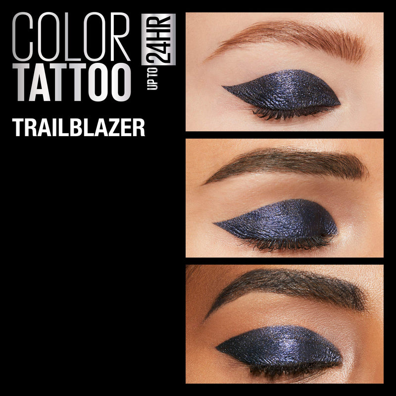 Maybelline New York Color Tattoo 24 Hour Longwear Cream Eyeshadow Makeup, Trailblazer, 0.14 Oz Maybelline New York