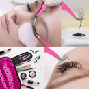 SIVOTE Lash Tweezers, Pack of 3 Stainless Steel Tweezers for Eyelash Extensions | Straight, Curved Tip and Volume | False Lash Application Tools Set- Pink SIVOTE Store