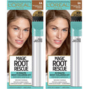 L'Oreal Paris Magic Root Rescue 10 Minute Root Hair Coloring Kit, Permanent Hair Color with Quick Precision Applicator, 100% Gray Coverage, 6A Light Ash Brown, 2 count L'Oreal Paris Store