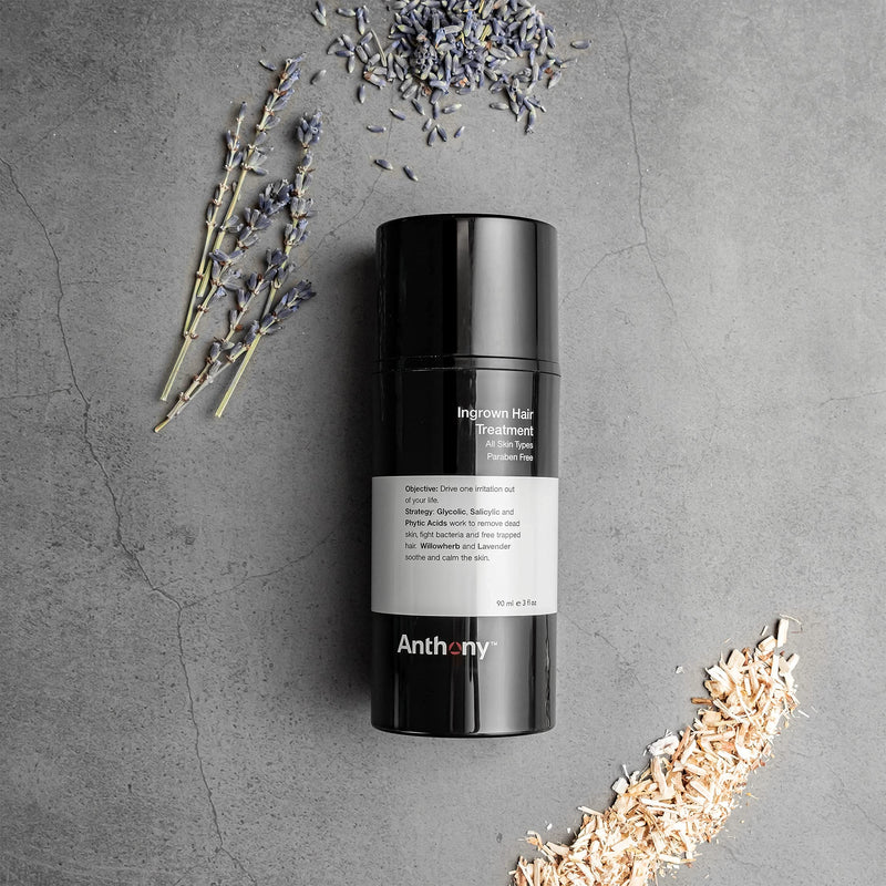 Anthony Ingrown Hair Treatment, 3 Fl Oz, and Anthony Aftershave Balm, 3 Fl Oz Anthony