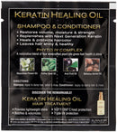 L'ANZA Keratin Healing Oil Shampoo & Conditioner Duo , 0.25 Fl Oz (Pack of 2) L'ANZA