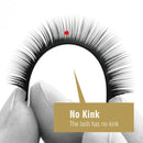 LASHVIEW 0.07 Thickness Silk Individual Lash Extensions Semi-permanent D Curl 12mm Soft Application for Professional Salon Use Pure Korean Silk lashes Volume Faux Mink Eyelash Extensions LASHVIEW