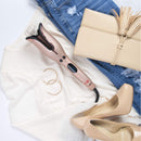 CHI Spin N Curl Special Edition Rose Gold Hair Curler 1". Ideal for Shoulder-Length Hair between 6-16” inches. CHI