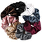 Scrunchies Hair Ties Accessories for Girls Women's Hair Big Velvet Cute Scrunchy Large Jumbo Giant Huge Scrunchie Bulk Pack Hairbands For Thick Curly Hair No Crease Soft Elastic Hair Bands Ivyu