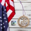 Jolette Designs Marine Corps Gifts - Official US Marine Ornament - United States Marine Corp Gift for Marines - USMC Decor Ornaments for Christmas Tree - Home Decorations for Mom, Dad, Veterans Jolette Designs