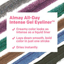 Almay AllDay Intense Gel Eyeliner, Longlasting, Waterproof FadeProof Creamy HighPerforming EasytoSharpen Liner Pencil oz, 130 Pure Plum, 0.028 Ounce Almay