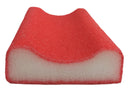 S&T INC. Sole Magic Foot Scrubber, Smoothing Pad or Callus Remover for Feet, 4 Inch x 2.8 Inch x 1 Inch, Rose S&T INC.