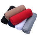 6 Pieces Stretch Head Wrap Hair Scarf Headband Jersey Turban Knit Headwraps Urban Hair Wrap Solid Color Ultra Soft Extra Long Breathable Head Band Tie for Women (Black, Grey,White,Navy, Camel,Red, ) YMHPRIDE Store